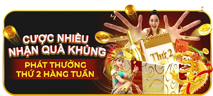 Thưởng chào mừng 55pw